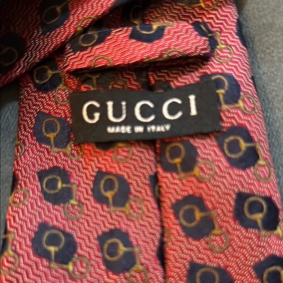 Vintage Gucci Horsebit Tie likely from 1980s-1990s - Picture 2 of 5